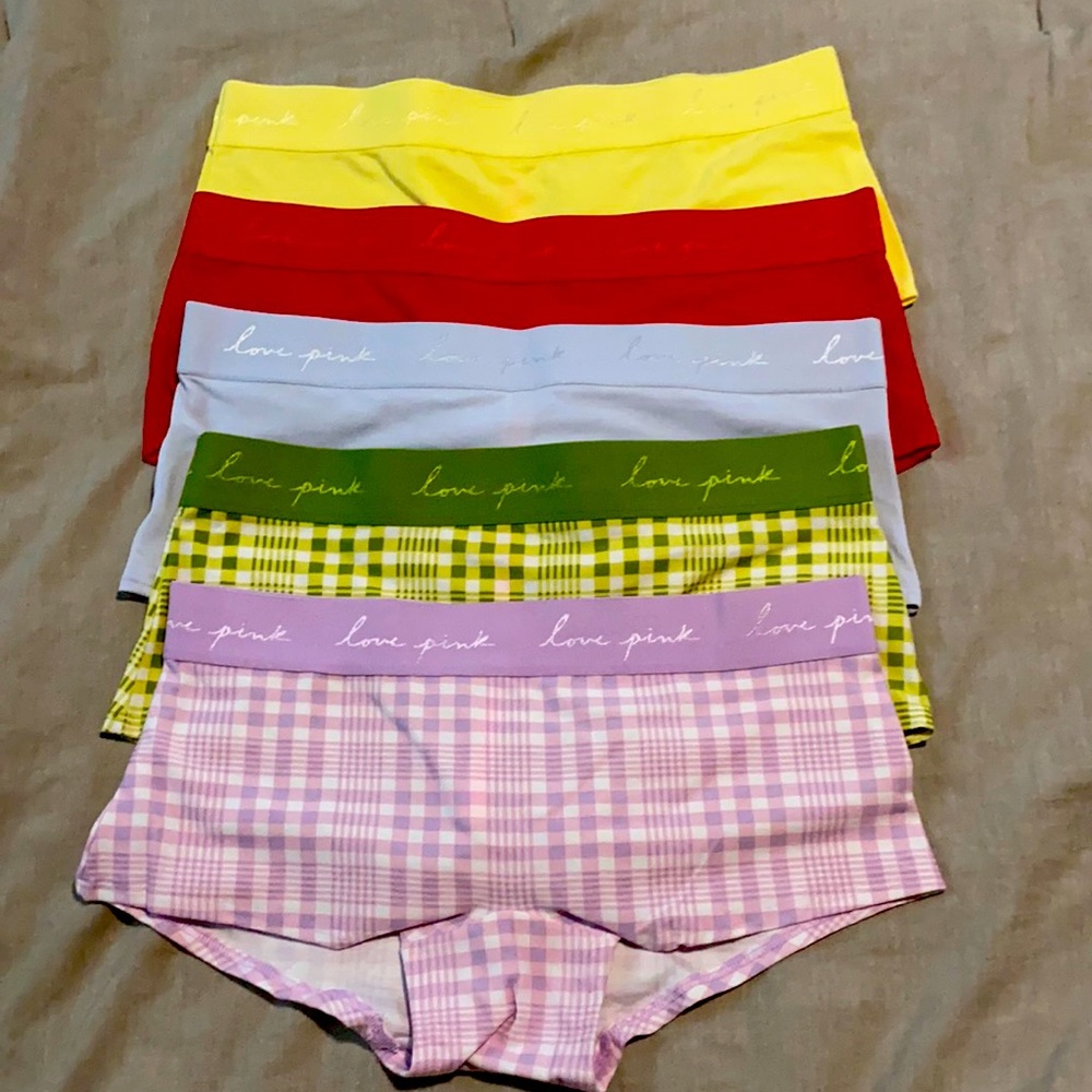 New Pink Victoria’s Secret Boyshort Panties